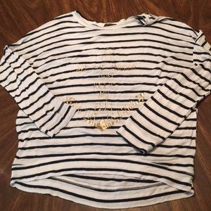 **SOLD**Sweater with Gold Anchor